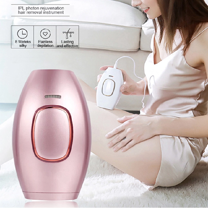 Laser hair removal device for women's permanent painless facial and body portable laser hair removal machine photon rejuvenation hair removal instrument