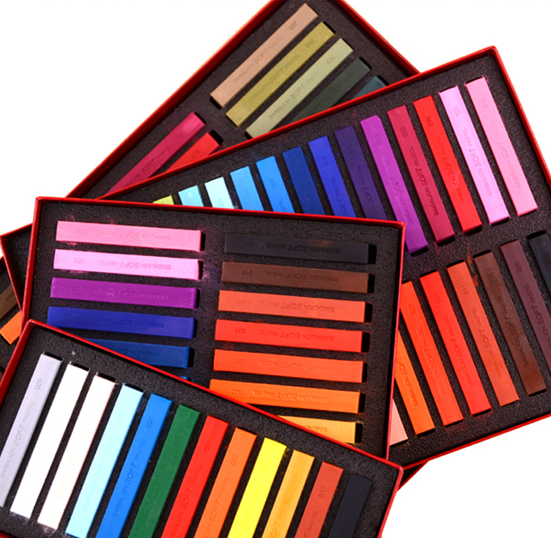 Soft Pastel Crayon Colors series SketchProfessional Simbalion Professional Art Supplies