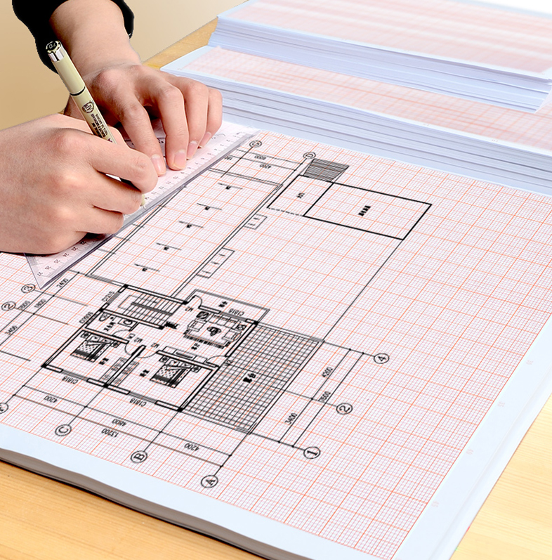 100pcs A4A3 Calligraphy Paper Vegetable parchment Copying Translucent Tracing Design Paper