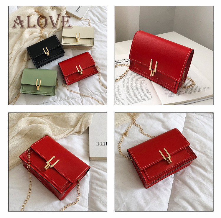 ALOVE New Fashion Women bags Handbags boom promotion  fashion lady messenger bag chain shoulder bag