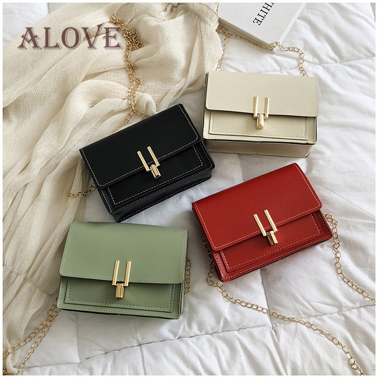 ALOVE New Fashion Women bags Handbags boom promotion  fashion lady messenger bag chain shoulder bag