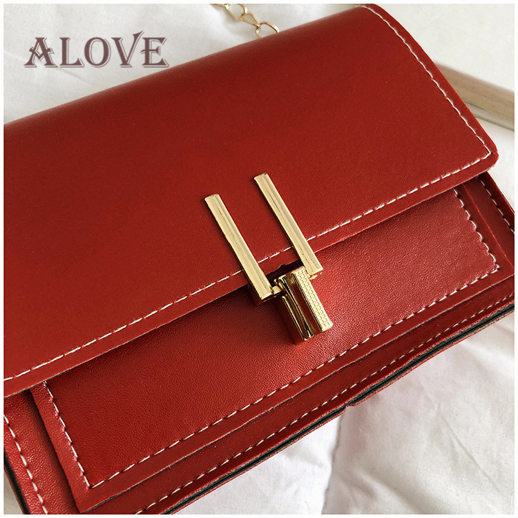 ALOVE New Fashion Women bags Handbags boom promotion  fashion lady messenger bag chain shoulder bag