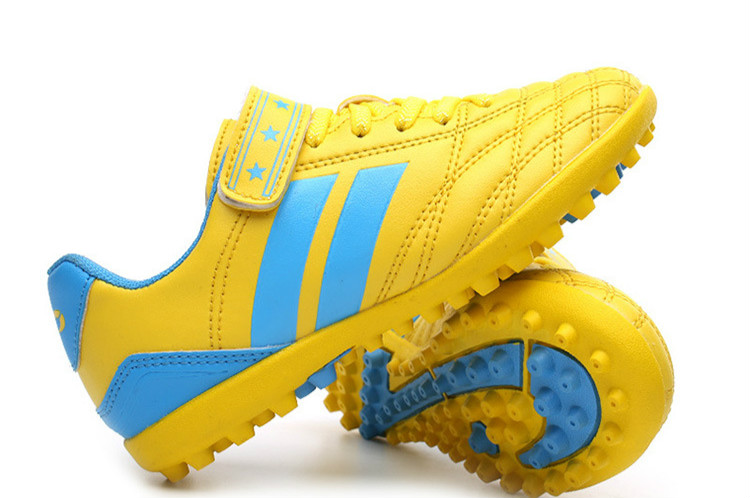 Rhodos Fashion New Children&apos;s Football Shoes Men&apos;s Low Top Long Nail Rubber Grass Shoes Sports Shoes