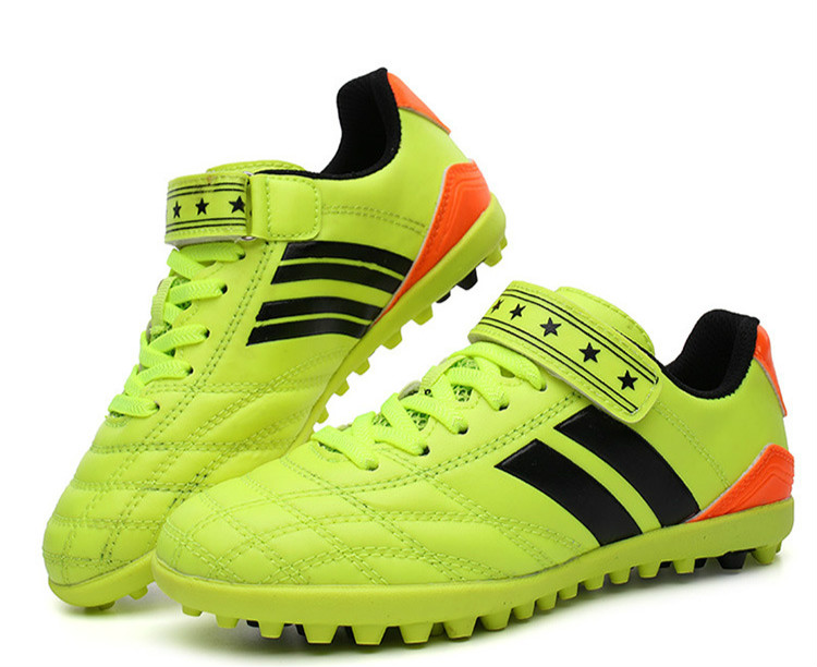Rhodos Fashion New Children&apos;s Football Shoes Men&apos;s Low Top Long Nail Rubber Grass Shoes Sports Shoes