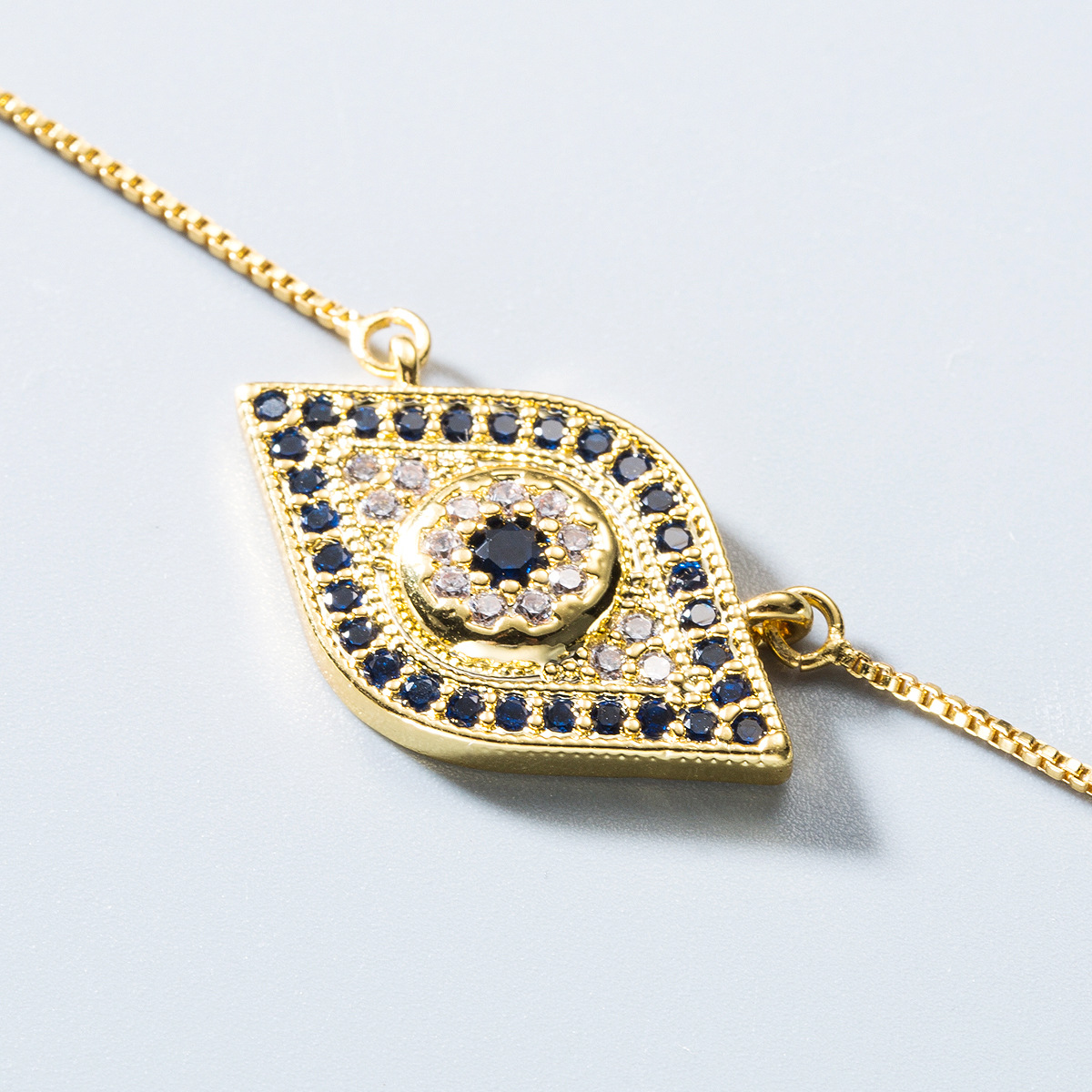Rhodos Fashion Tiktok Eye Turkey Blue Eyes Vibrato With Necklace Pendant Pendant