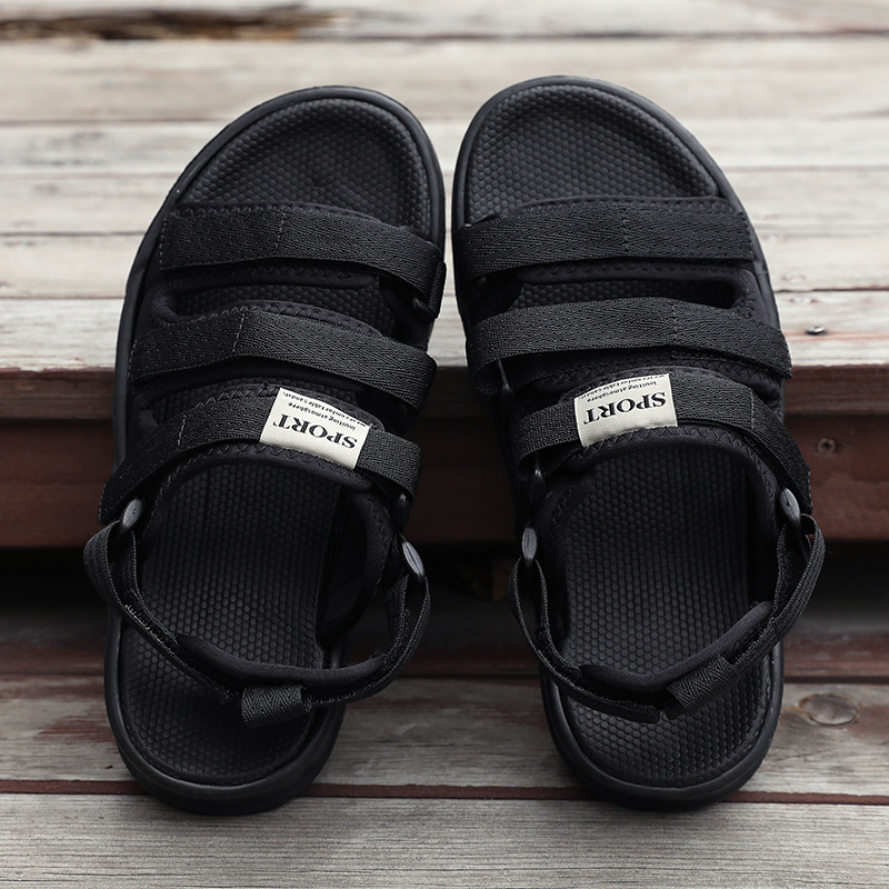 Size 48 Summer Sandals Men&apos;s 2021 New Sandals Fashion Couple Sports Leisure Large Size Beach Shoes