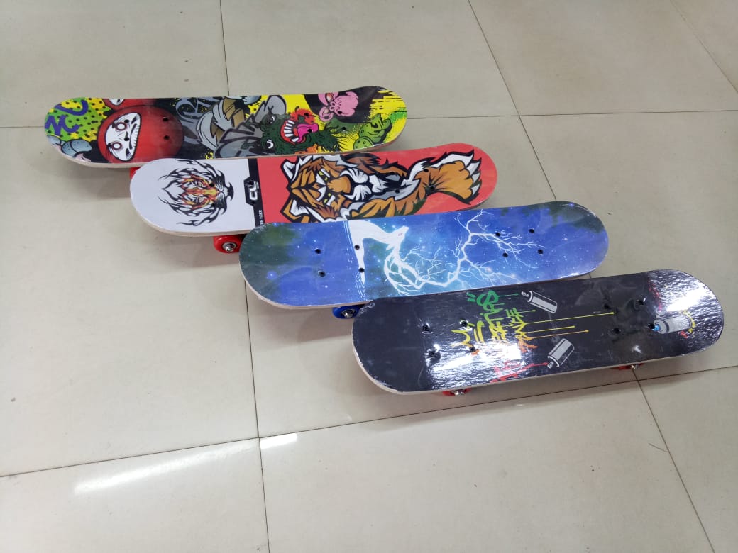 Multicolour Skating Board multicolour multi colour