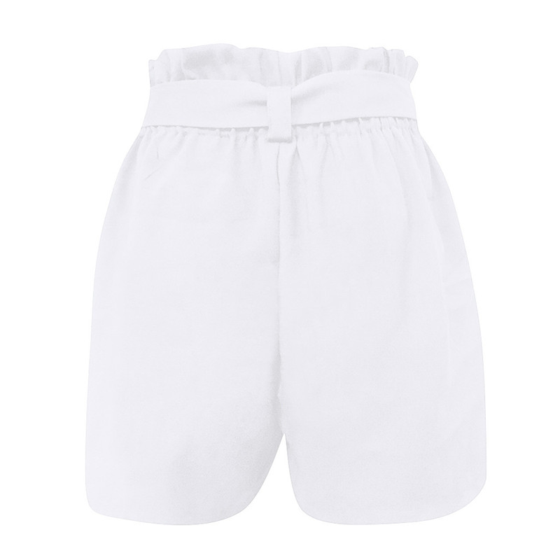 Shorts 2019 Summer Women Fashion Lace Up Tie Pants Casual High Waist Short Pants