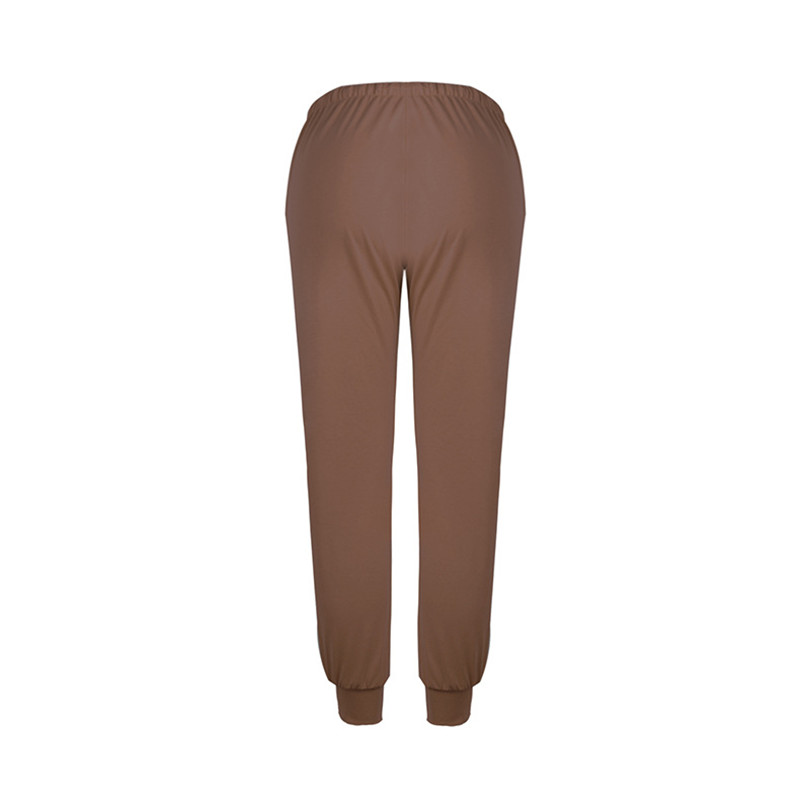Pants New Women Fashion Harem Pants Loose Pants High Waist Ninth Pant Linen Trousers Lounge pants