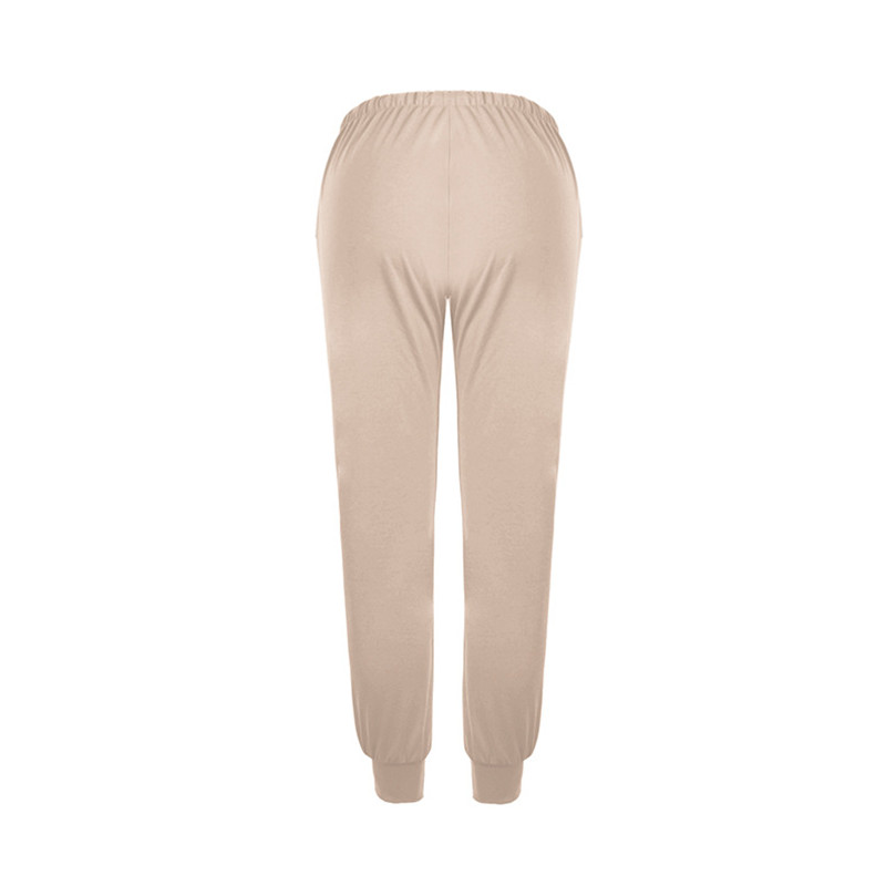 Pants New Women Fashion Harem Pants Loose Pants High Waist Ninth Pant Linen Trousers Lounge pants