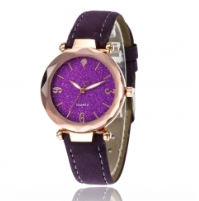 Top brand luxury watch ladies quartz watch luxury simple mirror watch golden one size 5