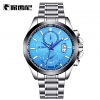 Top brand luxury watch ladies quartz watch luxury simple mirror watch golden one size 8