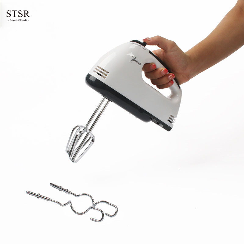 2024 New 7 Speed Electric Hand Egg Beater Automatic Mixer Machine Blender Whisk Kitchen Appliancesas shown,one size