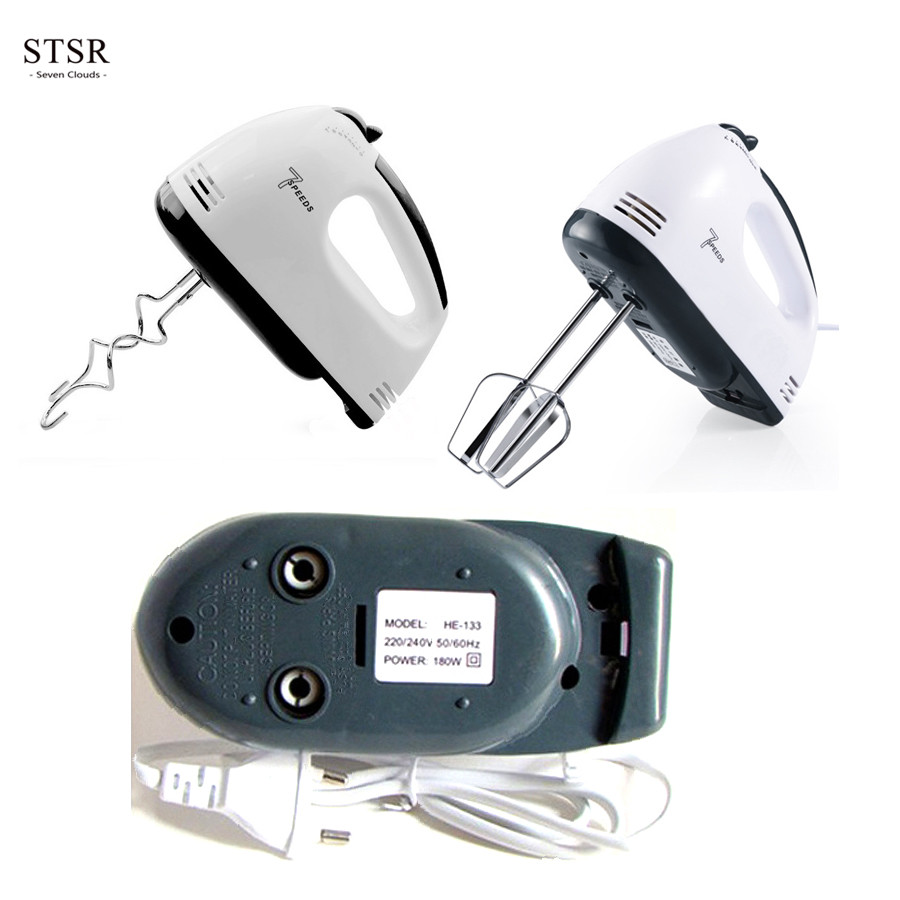 2024 New 7 Speed Electric Hand Egg Beater Automatic Mixer Machine Blender Whisk Kitchen Appliances