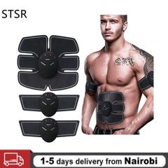 3PCS/set Smart Abdominal Stick Lazy Fitness Equipment Home Exercise Abdominal Device Electronic Care Three - piece suit