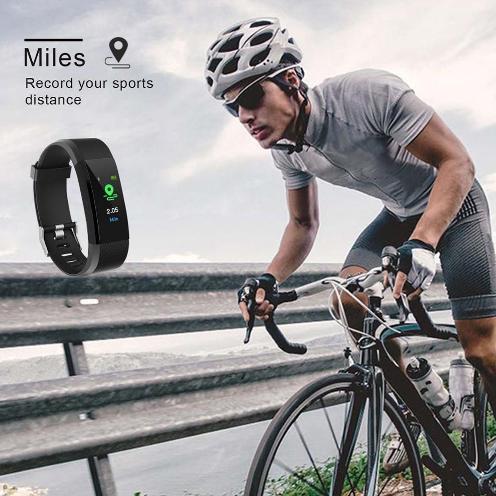 2024 New Smart Watch Sports Bluetooth Bracelet Heart Rate Monitor Fitness Tracker Smart Bracelet