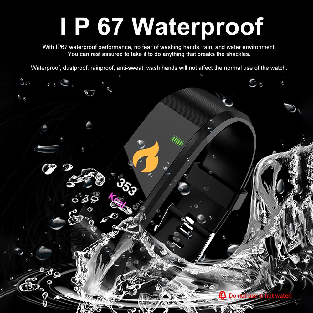 2024 New Smart Watch Sports Bluetooth Bracelet Heart Rate Monitor Fitness Tracker Smart Bracelet