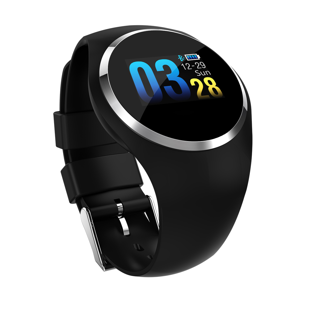 Q1 Color Screen Smart Wristband Blood Pressure Heart Rate women smart band Fitness Tracker Bracelet