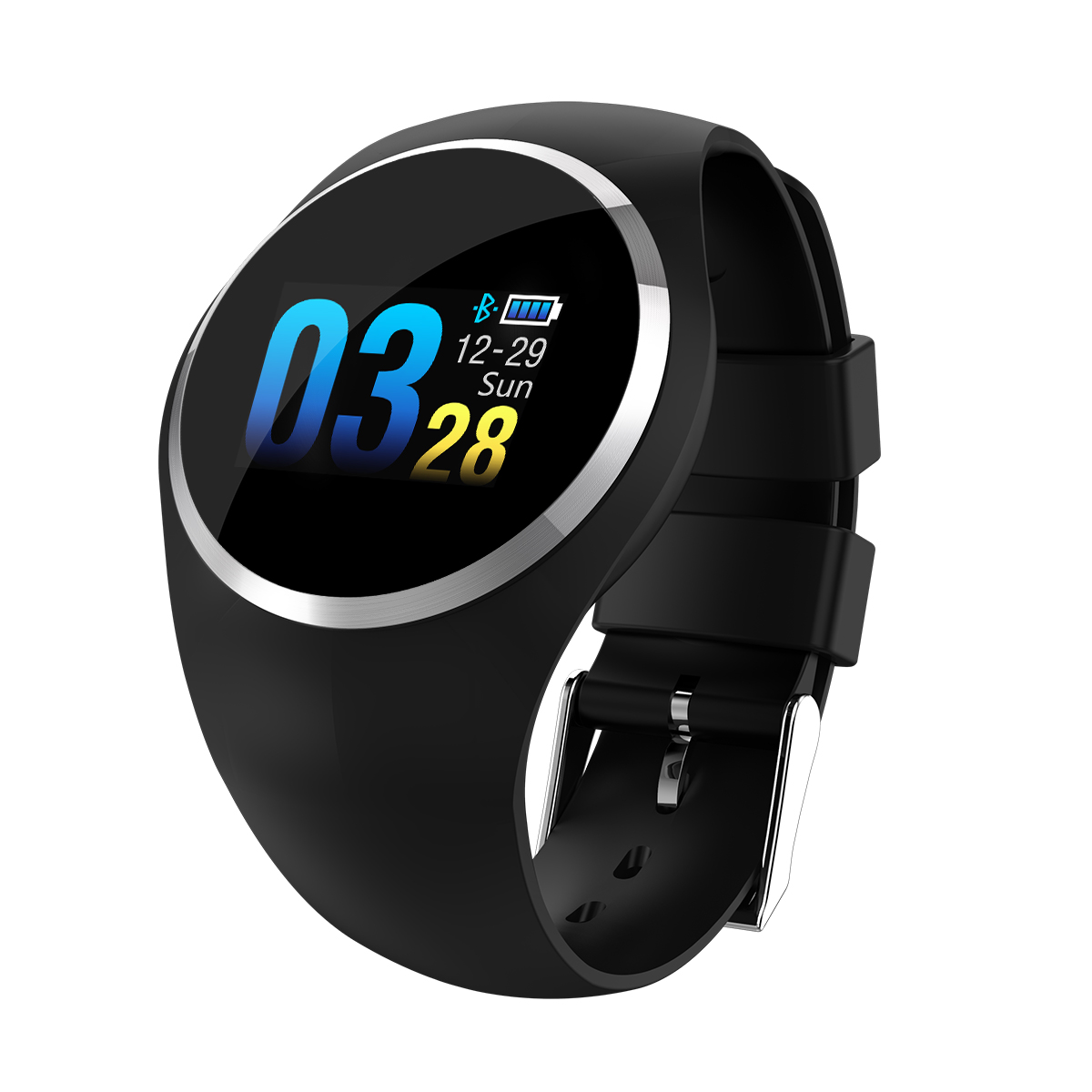 Q1 Color Screen Smart Wristband Blood Pressure Heart Rate women smart band Fitness Tracker Bracelet