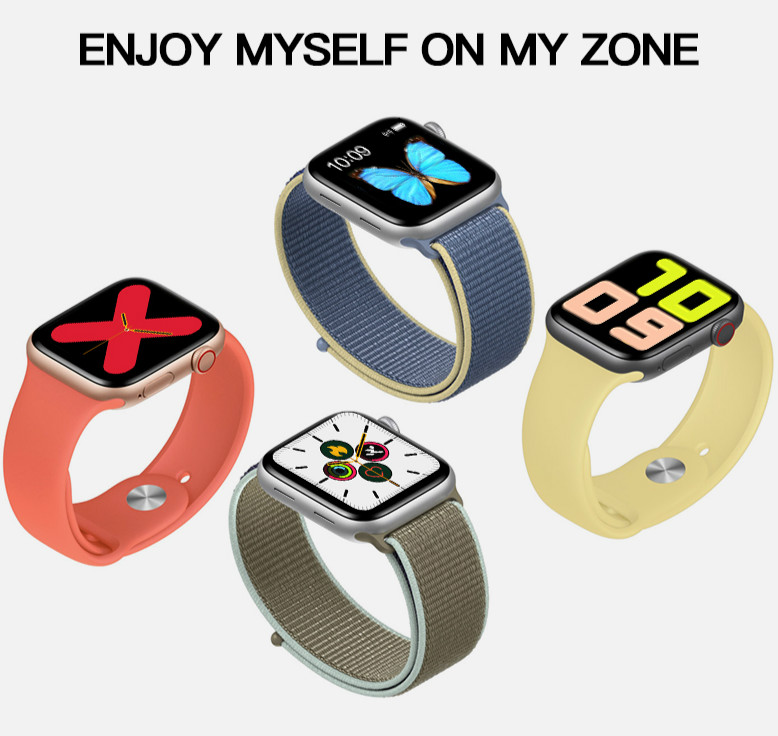 Series 5 T500 Smart Watch 44mm Heart Rate Bluetooth Call MP3 Sport Waterproof For Apple Android