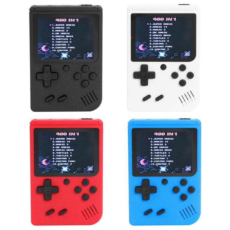 8 Bit 3 inch Portable Mini Retro Handheld Retro Game Console Built-in 400 Games Handheld Game Player