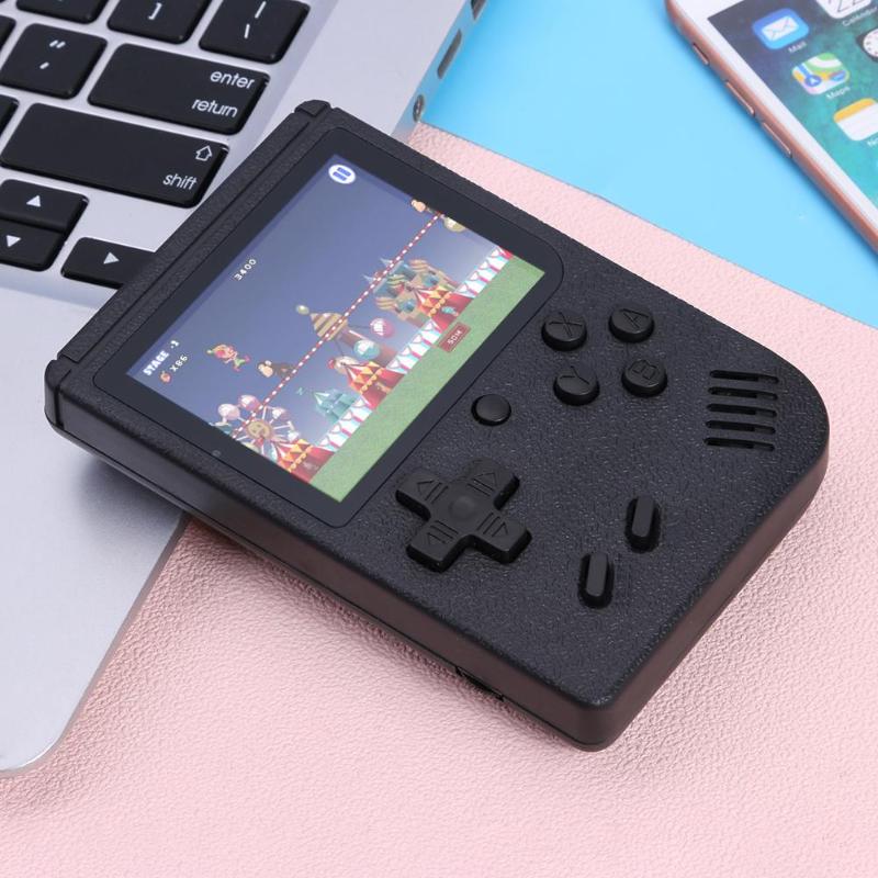 8 Bit 3 inch Portable Mini Retro Handheld Retro Game Console Built-in 400 Games Handheld Game Player