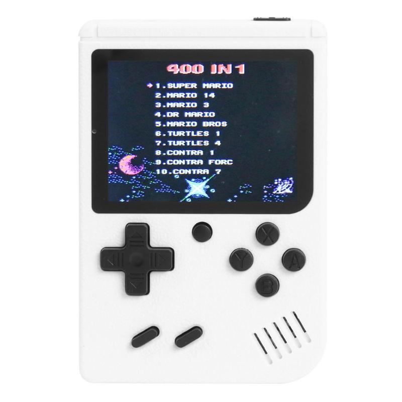 8 Bit 3 inch Portable Mini Retro Handheld Retro Game Console Built-in 400 Games Handheld Game Player