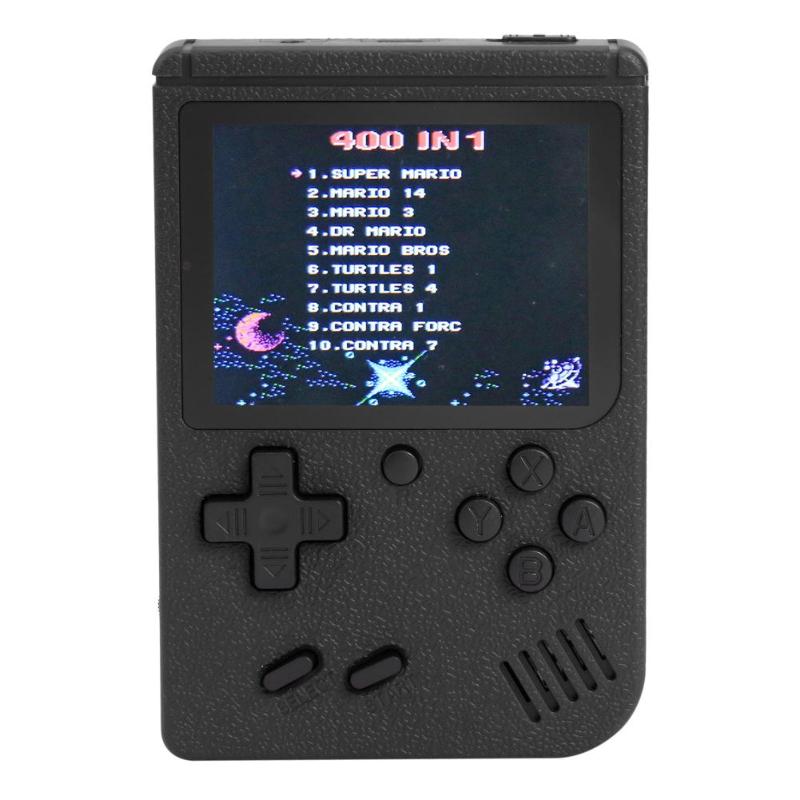 8 Bit 3 inch Portable Mini Retro Handheld Retro Game Console Built-in 400 Games Handheld Game Player