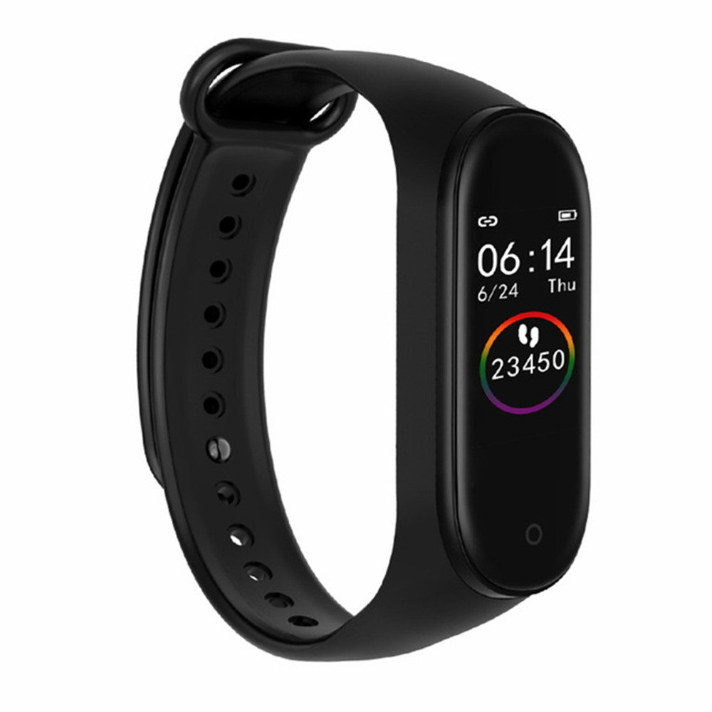 M4 Smart Wristband Band Bluetooth Watch Heart Rate Sleep Monitor Waterproof Bracelet Watch Men Women