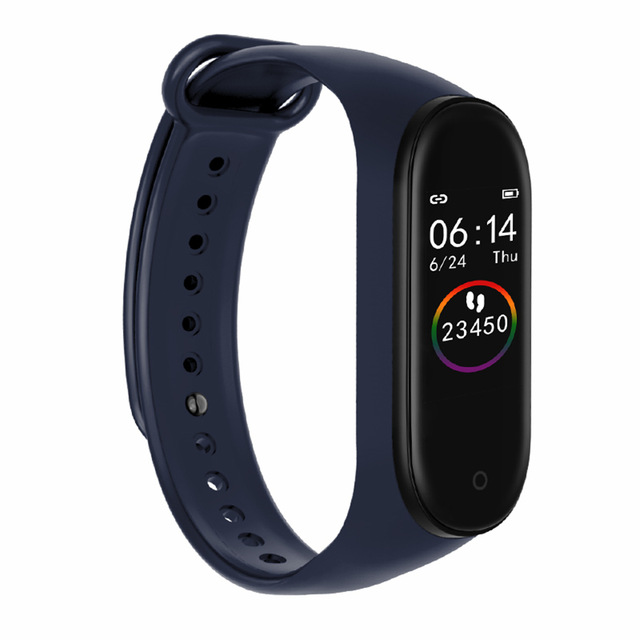 M4 Smart Wristband Band Bluetooth Watch Heart Rate Sleep Monitor Waterproof Bracelet Watch Men Women
