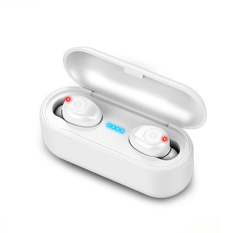 F9 TWS Bluetooth Wireless Earphones HIFI V5.0 True Stereo Bass headset With Digital Display