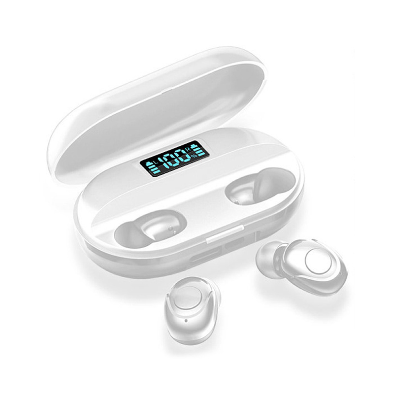 T2 TWS Bluetooth Earphone Wireless Earbuds Waterproof 6D Stereo Headsets With 1800mAh Charging box