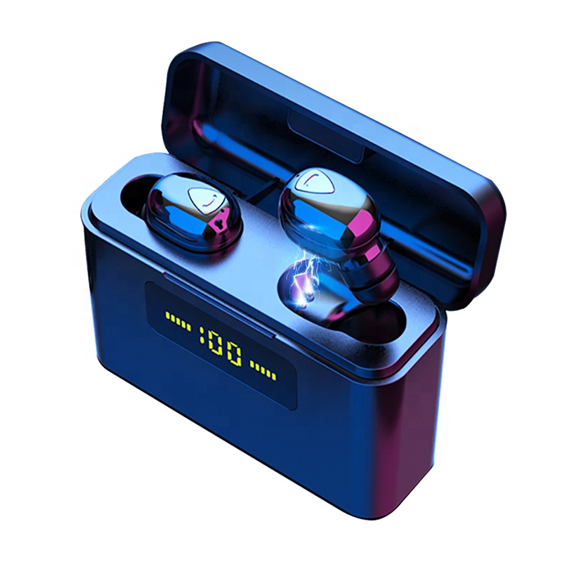 DG509 Bluetooth True Wireless Earbuds 9D HIFI Stereo Earphones Waterproof 2200mAh Power Bank
