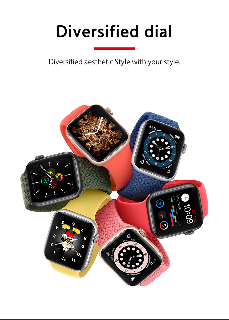 T500+ PLUS Smart Watch 1.75 Inch Games Call Waterproof Heart Rate Blood Pressure Smartwatch