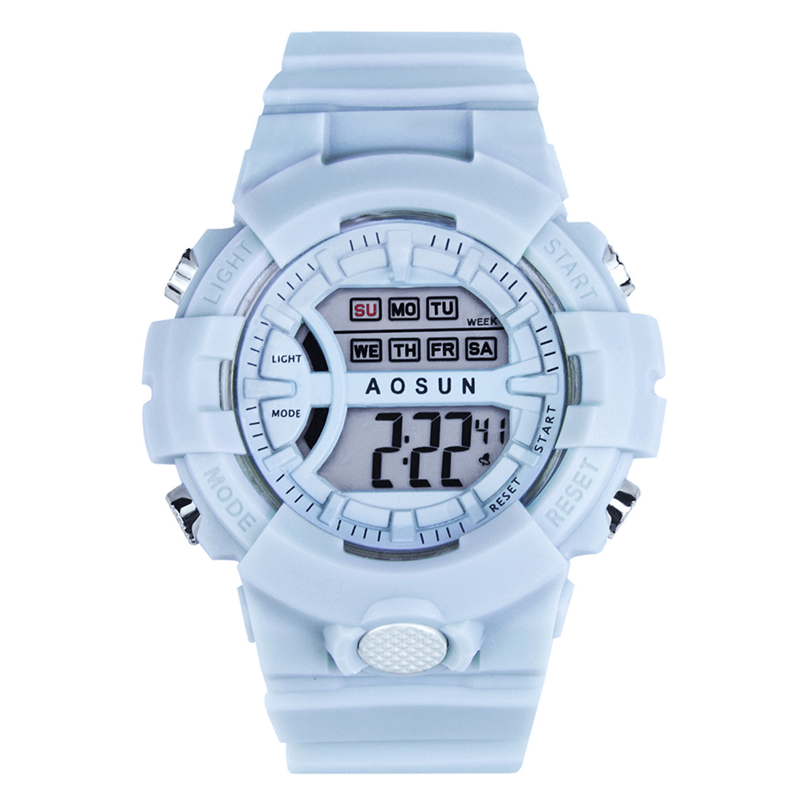 Fashion Student Children Watch Electronic Wristwatch Girl Round Analog LED Digital Clock