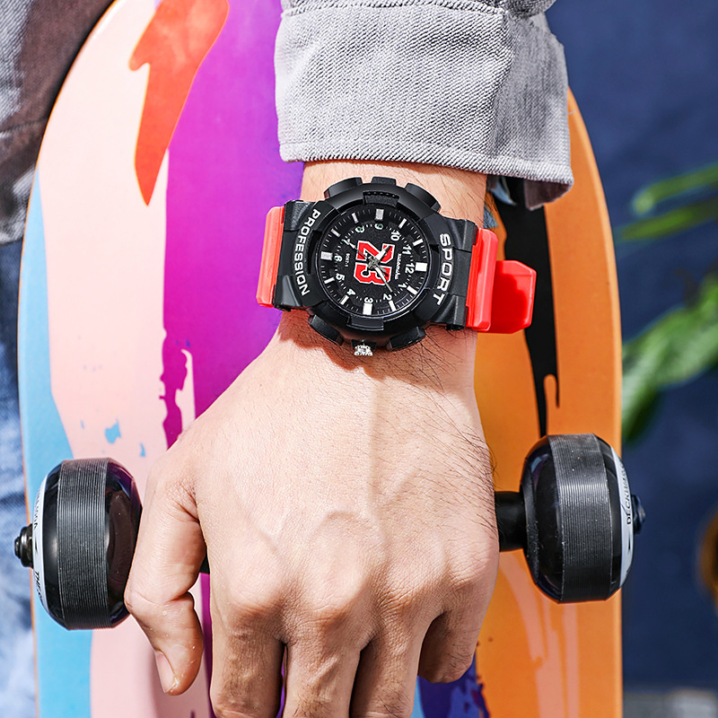 Children Watch Sport Kids Watches Silicone Strap Analog LED Digital Watch For Cool Kid Child Student Girl Boy Wristwatch Clock