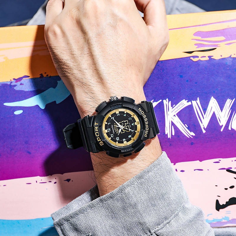 Children Watch Sport Kids Watches Silicone Strap Analog LED Digital Watch For Cool Kid Child Student Girl Boy Wristwatch Clock