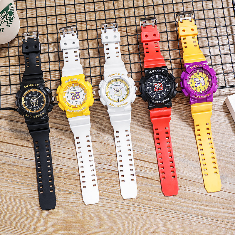 Children Watch Sport Kids Watches Silicone Strap Analog LED Digital Watch For Cool Kid Child Student Girl Boy Wristwatch Clock