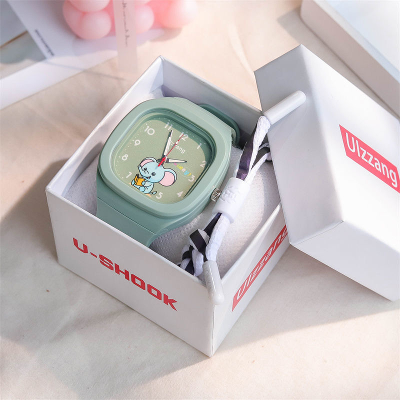 Electronic Watch Cinnamorol Mymelody Digital Watch Kawaii Female Students Children Girls Cute Anime cartoon Learning Clock