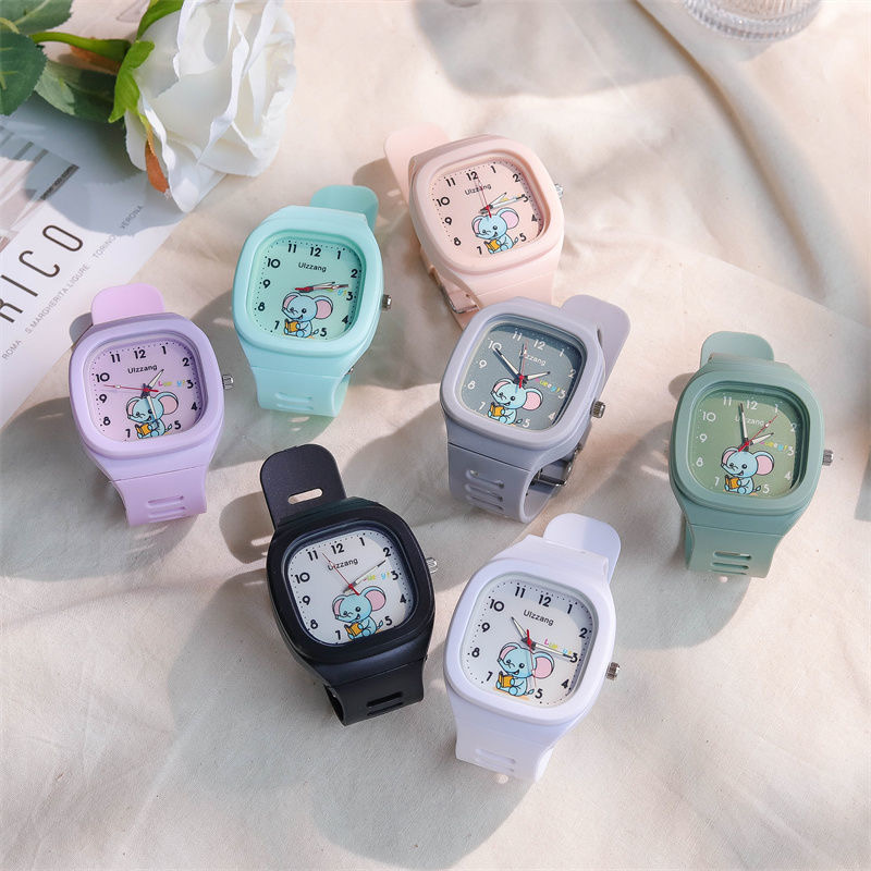 Electronic Watch Cinnamorol Mymelody Digital Watch Kawaii Female Students Children Girls Cute Anime cartoon Learning Clock