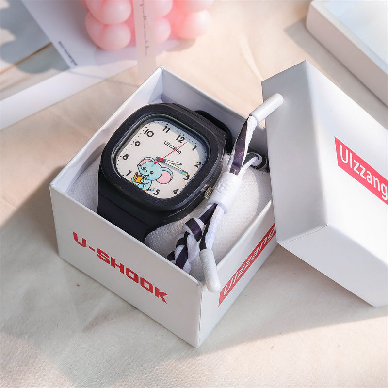 Electronic Watch Cinnamorol Mymelody Digital Watch Kawaii Female Students Children Girls Cute Anime cartoon Learning Clock