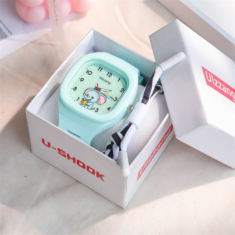 Electronic Watch Cinnamorol Mymelody Digital Watch Kawaii Female Students Children Girls Cute Anime cartoon Learning Clock
