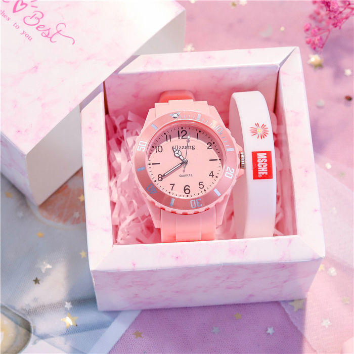New Couple Quartz Watch Simple Stylish Simple Sport Ladies Wristwatches  Fresh Boys Girls Children Clock Gifts Relogio Feminino
