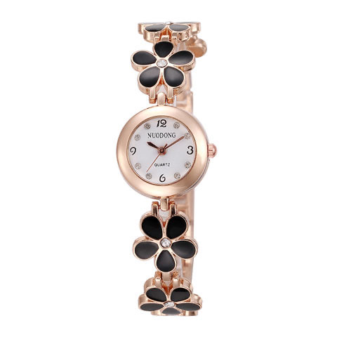 New Luxury Casual Fashion Bracelet Watch Flower Strap Wristwatch Dress Elegance Quartz Watch For Women Gift Watch