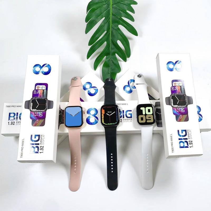 IWO T900 Pro Max L Series 8 Smart Watch 1.92 Inch Screen Man Sport Woman Waterproof Watches Bluetooth Call Smartwatch PK i8 pro max