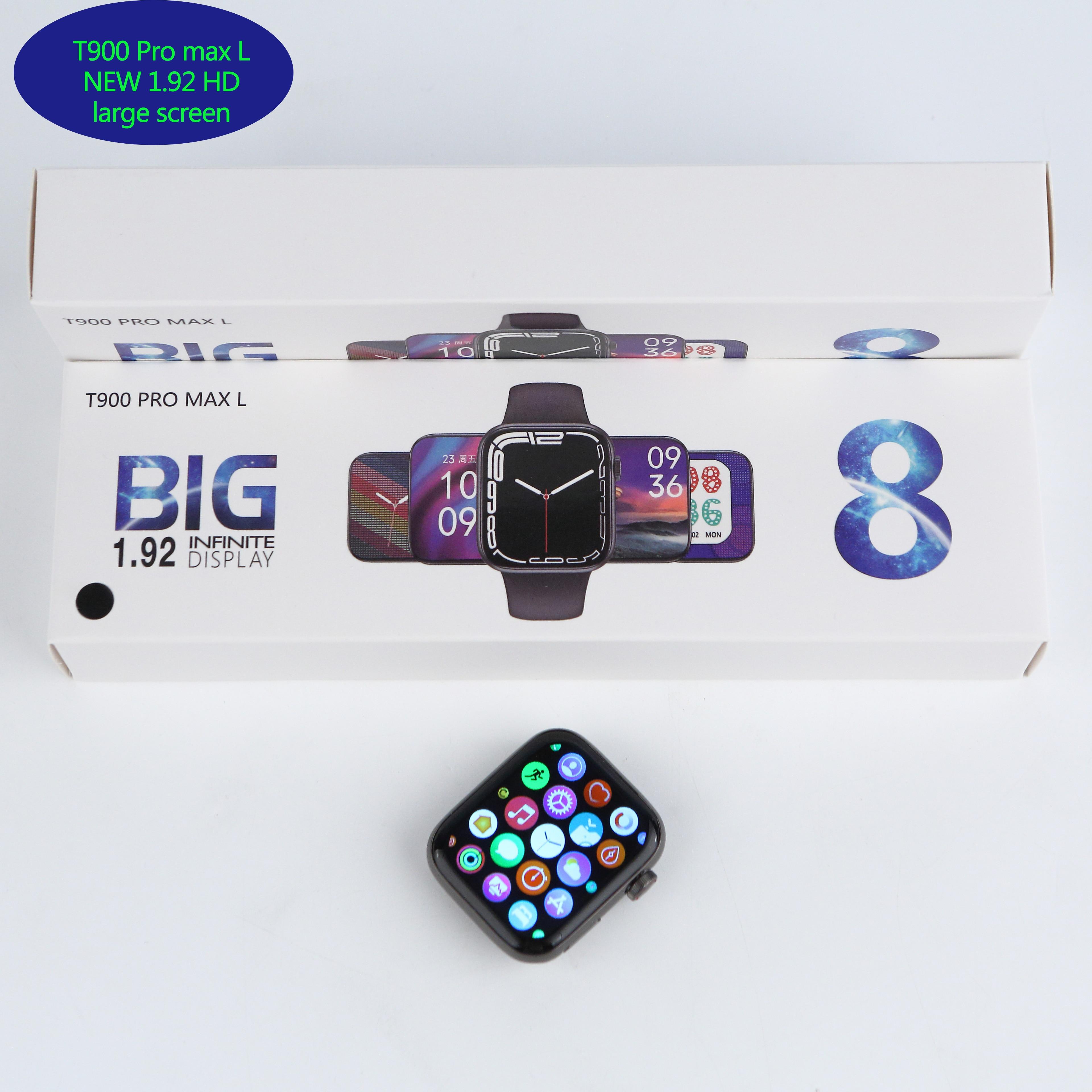 IWO T900 Pro Max L Series 8 Smart Watch 1.92 Inch Screen Man Sport Woman Waterproof Watches Bluetooth Call Smartwatch PK i8 pro max