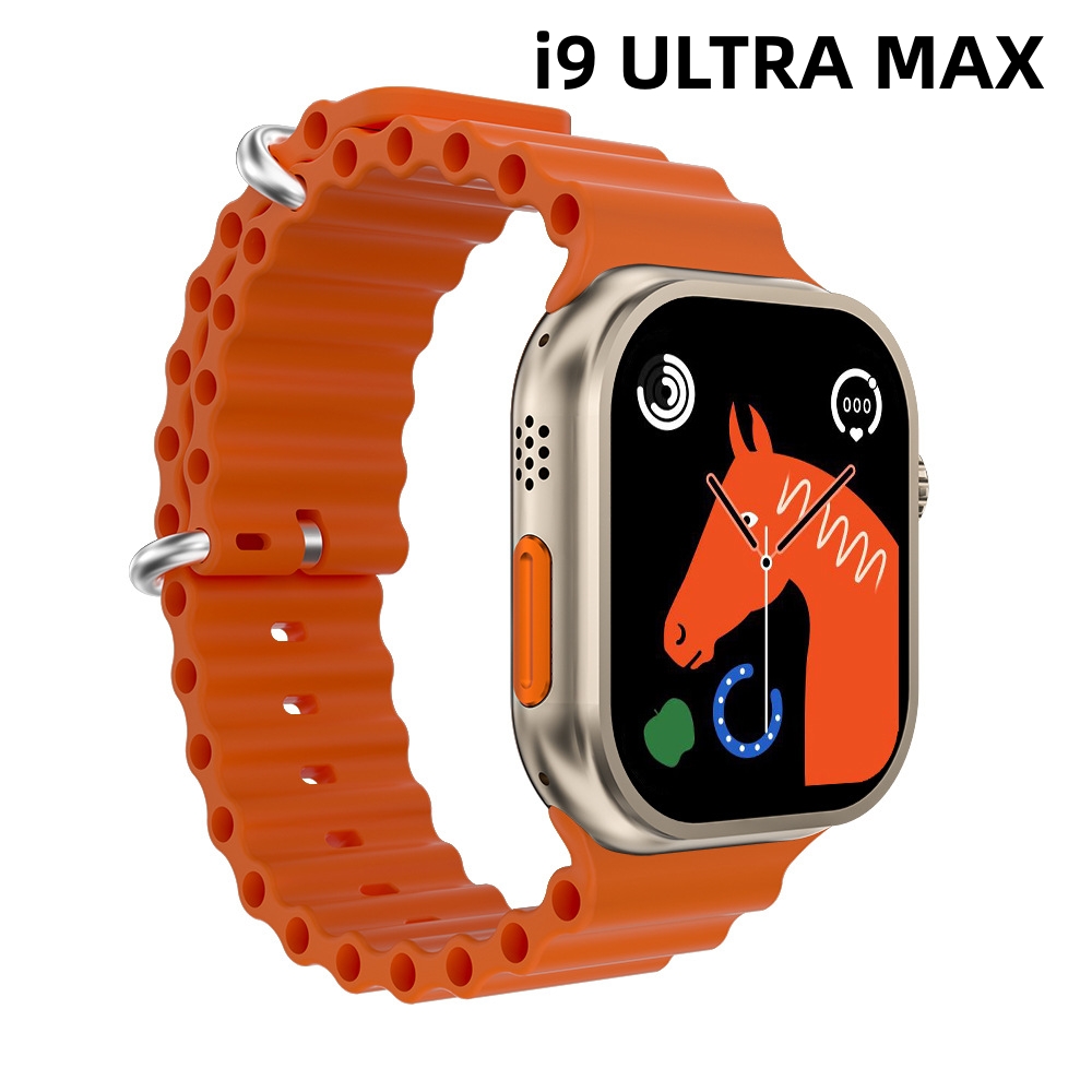 Smart Watch i9 Ultra Max 2.19" Touch Screen Bluetooth Call Music Heart Rate Blood Pressure Oxygen Women Men Smartwatch VS X8 MAX