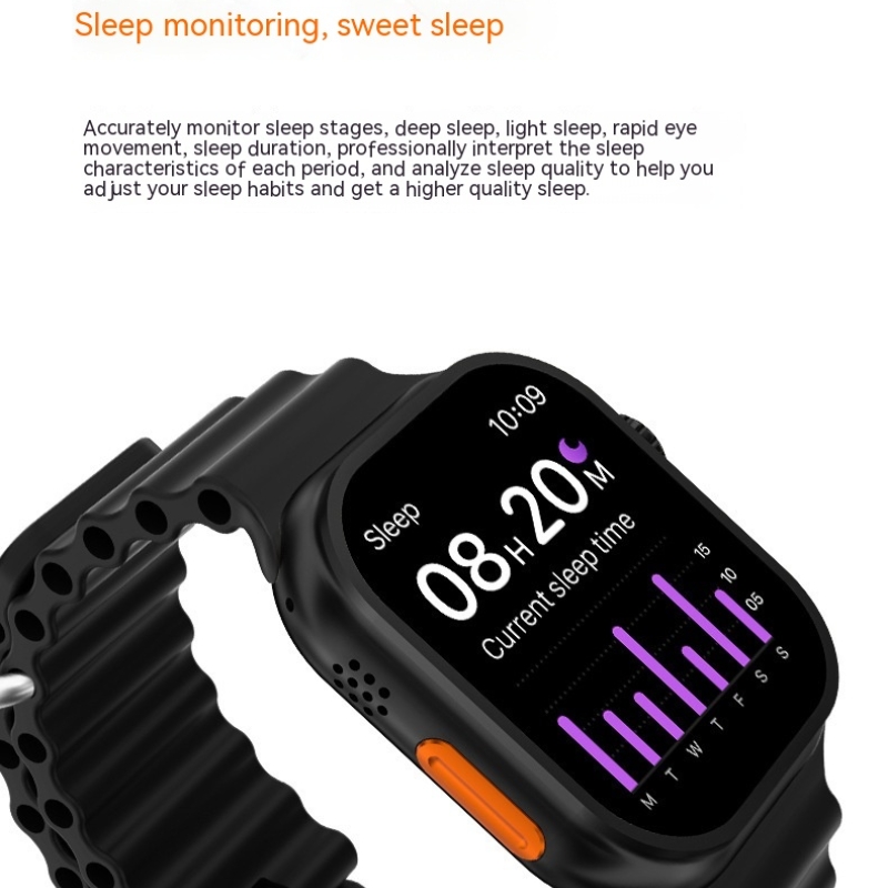 Smart Watch i9 Ultra Max 2.19" Touch Screen Bluetooth Call Music Heart Rate Blood Pressure Oxygen Women Men Smartwatch VS X8 MAX