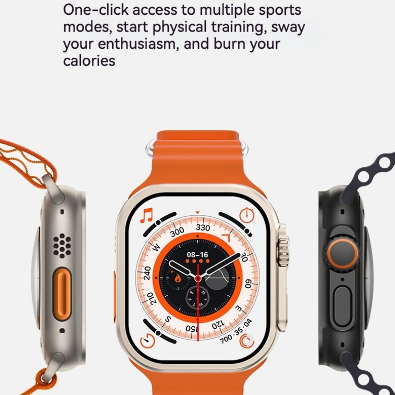 Smart Watch i9 Ultra Max 2.19" Touch Screen Bluetooth Call Music Heart Rate Blood Pressure Oxygen Women Men Smartwatch VS X8 MAX
