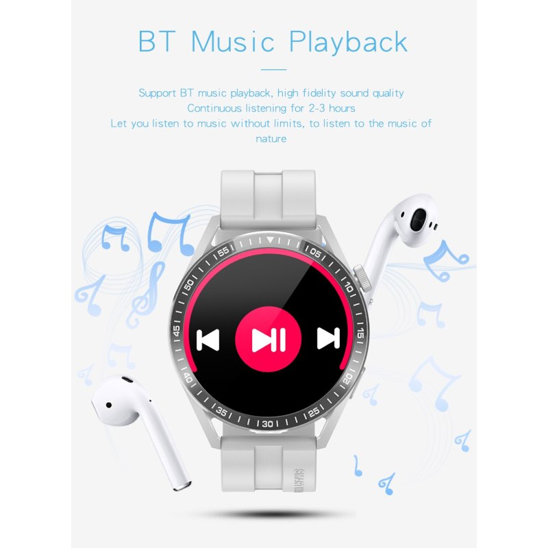 WH8 New Bluetooth Call Smart Watch Sport Fitness Tracker Step Counting Heart Rate Blood Pressure Monitoring VS Huawei GT3 PRO Smartwatch